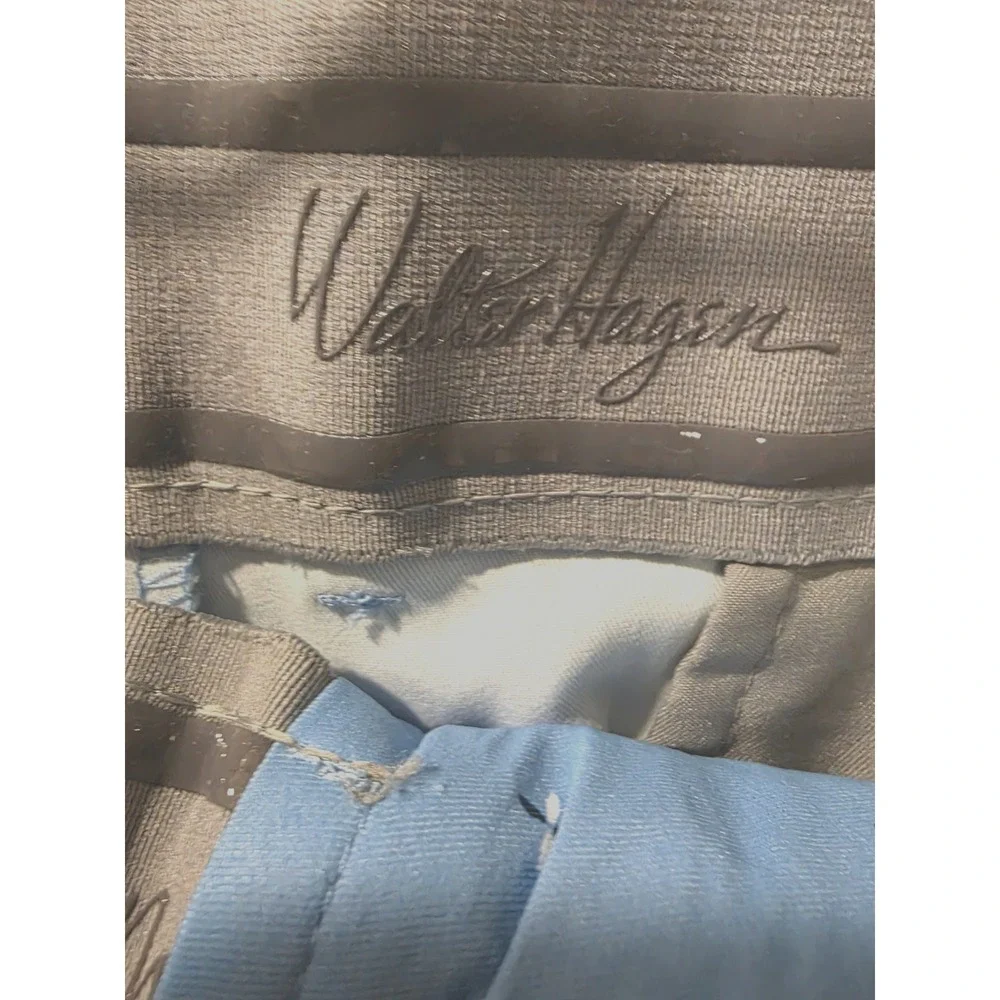 Walter Hagen Men's Blue Wrinkle Resistant Shorts NWT‎ SZ W36